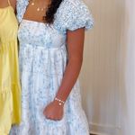 Boutique  Babydoll Dress Blue Photo 0