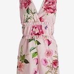 EXPRESS  Floral Romper Women Sz. XL/16-18 NWT Embellishment sequin Flowers Photo 0