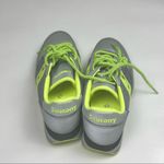 Saucony Womens Athletic Neon Jazz Triple Gray Citron Reflective Sneakers Sz 7.5 Photo 9
