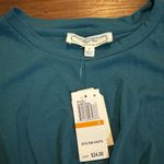 Hippie Rose Nwt Teal Tie Front Short Sleeve T-Shirt Photo 1