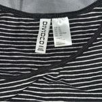 H&M Black and White Striped Women's Tank Top Photo 3