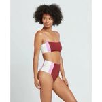 l*space NEW L* Portia Girl Bikini Bottoms & Rebel Heart Top Sangria Rosebud Set Photo 1