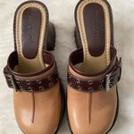 Two Lips Brown and Tan Clog Sandals, Size 8, New in Box Photo 6