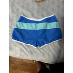 Victoria's Secret Victoria Secret Sulf Swim Boardshorts Size Small Blue Flower Photo 5