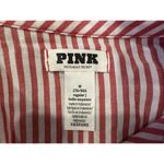 Victoria's Secret  Festive Flannel Velvet Trim Sleep Shirt Medium M NWOT Photo 2