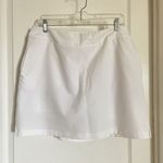 Gym Shark Womens Lg White Skirt Skort Golf Shorts Pockets Tennis Active Gymshark Photo 7