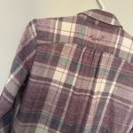 Kuhl Kamila Purple Plaid Flannel Button Down Shirt Size XS Photo 6
