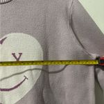 New York or Nowhere Mauve Crewneck Pullover Sweater size Medium Photo 6