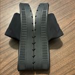 ZARA  Trafaluc Size 41 EU 10 US Black Platform Wedge Sandals Photo 3