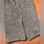 Ralph Lauren‎ Vintage Blue Label Houndstooth Wool Long Pencil Skirt w/ Belt Sz 2 Gray Photo 10