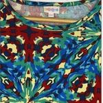 LuLaRoe  Julia Kaleidoscopic Print Dress Multi Color Abstract. Photo 4