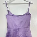House Of CB  Helena Satin Trim Midi Dress in Orchid Size Small Photo 9