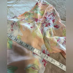 Pink Blush Floral Dress Size Medium Knee Length Flowy Lines Pastel Beachy Photo 2