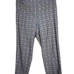 Soho Apparel Gray Plaid Pull-on Pants Size 1X Plus Size Plaid Cropped Pants Photo 0