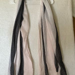 Calvin Klein  Black and Blush Pink Scarf Photo 0