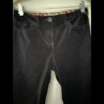Boden Black Velvet Jeans size 4 R Photo 4