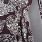 Urban Outfitters UO Ecote Sascha Bell Sleeve Paisley Red Dress Size Small Photo 8