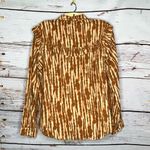 Kate Quinn NWT XXL Spice Water Drops Organic Cotton Goldilocks Peasant Shirt Top Brown Photo 1