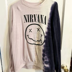 Walmart Nirvana Sweatshirt Purple Size XL Photo 0