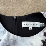 Keepsake the Label Marble Print Sleeveless Dress White Size M Photo 2