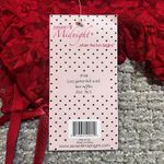 Seven Til Midnight Woman's M/L Red Lace Garter Belt Ruffles Adjustable New Size undefined Photo 4