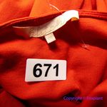 Hutch  Anthropologie Bow Back Tomato‎ Red Dress, XXL Photo 11