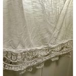 Women’s Flowy Lace Bottom Tank Top White (681) Size XL Photo 1