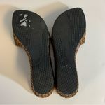 Stuart Weitzman  Brown Leather Woven Slide Sandals Size 5.5 Photo 7