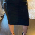 Michael Kors Micheal Kors Pencil Skirt Leather Side Accents. Gold Zipper In Back  Photo 2