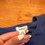 Garage  Royal Blue Long Sleeve Top Photo 1