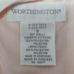 Worthington pink pastel short sleeve sheath dress size 8 Photo 4