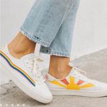 Soludos  good vibes lace up leather sneakers size 9 Photo 0