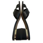 Vince Camuto VP-Jestela Leather Sandals w/Gold Trim on Heel, Sz 7.5 Photo 10