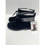 Muk Luks Lynsey Water Resistant Winter Boots Wool Glenn‎ Plaid Detail Black 11 Black Photo 10