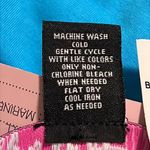 Peck & Peck  women's small blue cold shoulder blouse with chain accents workwear Photo 9