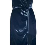 Ramy Brook  Juliana Dress‎ Black Velvet Ruffle Size 4 Photo 0