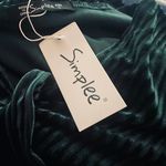 Simplee Womens Long Sleeve Wrap Velvet Mini Dress Sexy V Neck Cocktail Party Club Dress Photo 11