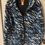 Ruby Rd  Women's Size L Blue And Black Full Zip Jacket Photo 0