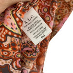 ALC Frank A.L.C. Silk Carly Floral Smocked Mini Dress Size 00 NWT Photo 6