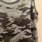 Lucky Brand  Women’s Camouflage Green Soft Loungewear Tank Top Size Medium Photo 4