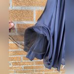 ml monique lhuillier strapless dress size 6 Blue Photo 6