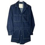 DL1961  Hannah Long Sleeve Denim Romper NWT Size Medium‎ Photo 1
