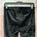 Michael Kors MICHAEL  Size S Black Penne Velvet Leggings Pull On Pants Photo 8