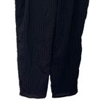 Lovers + Friends Irving Pants Black Paperbag Waist Crop Women's Size Medium New Photo 3