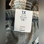 Lands' End NWT High Rise Straight Leg Plaid Sport Knit Pants Size 1X 16-18 Photo 8