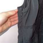 American Eagle  Black Lace Back Fit & Flare Sleeveless Mini Dress Photo 6