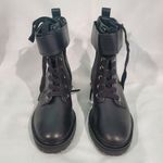 Kate Spade Womens Joplin Ankle Boots Lace Up Black Leather Lug Sole Size 7B.s58 Photo 1