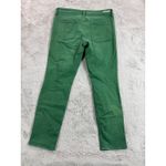 Pilcro and the Letterpress Green Denim Pants Size 31 Stretch Casual School Photo 5