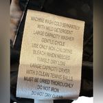 Calvin Klein Black Down Puffer Jacket with Leopard Lining – Women’s Large Photo 7