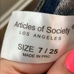 Articles of Society Distressed Cropped Jeans Photo 3